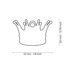 Ταυτότητα Σκύλου My Family Charms Crown 6 Ταυτότητα Σκύλου My Family Charms Crown -Προμήθειες Για Κατοικίδια Κατάστημα πωλήσεων id tag crown 1 1000x1000w
