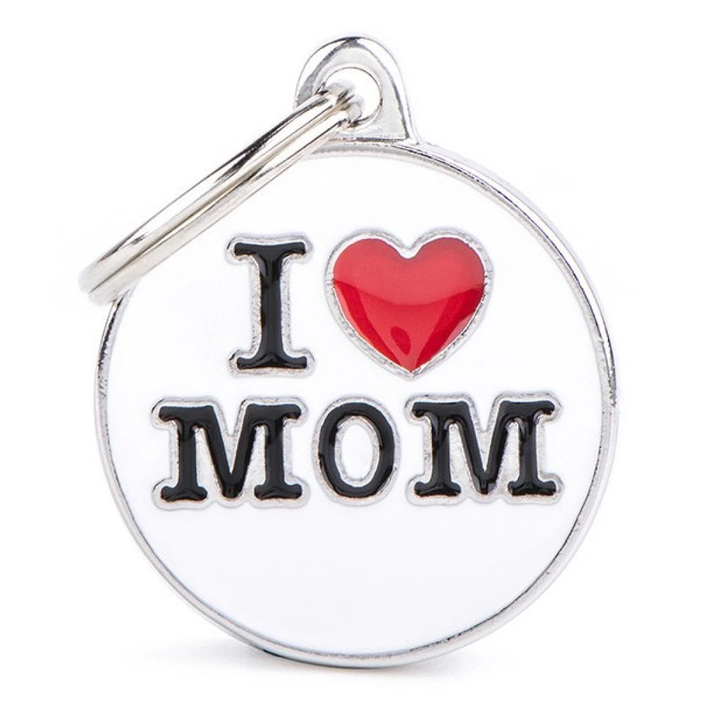 Ταυτότητα Σκύλου My Family Charms I Love Mom 2 Ταυτότητα Σκύλου My Family Charms I Love Mom - Image 2