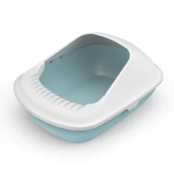 Ημίκλειστη Τουαλέτα Γάτας Cat Toilet Cradle - Semi Closed Blue 56x42x26,5cm Μπλε