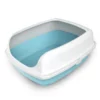Ημίκλειστη Τουαλέτα Γάτας Cat Toilet Easy - Semi Closed L Blue 56x42x23,5cm Μπλε