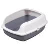 Ημίκλειστη Τουαλέτα Γάτας Cat Toilet Easy - Semi Closed L Grey 56x42x23,5cm Γκρι