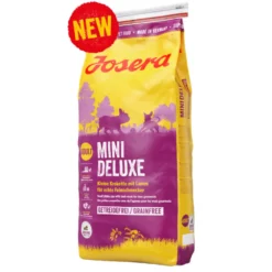 Josera Mini Deluxe Grain Free με Αρνί 15kg -Προμήθειες Για Κατοικίδια Κατάστημα πωλήσεων josera dog food minideluxe new grande 1000x1000h
