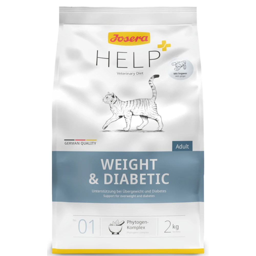 Κλινική Δίαιτα Γάτας Josera Help Weight And Diabetic 400gr ( 3 + 1 Δώρο) 2 Κλινική Δίαιτα Γάτας Josera Help Weight And Diabetic 400gr ( 3 + 1 Δώρο) - Image 2