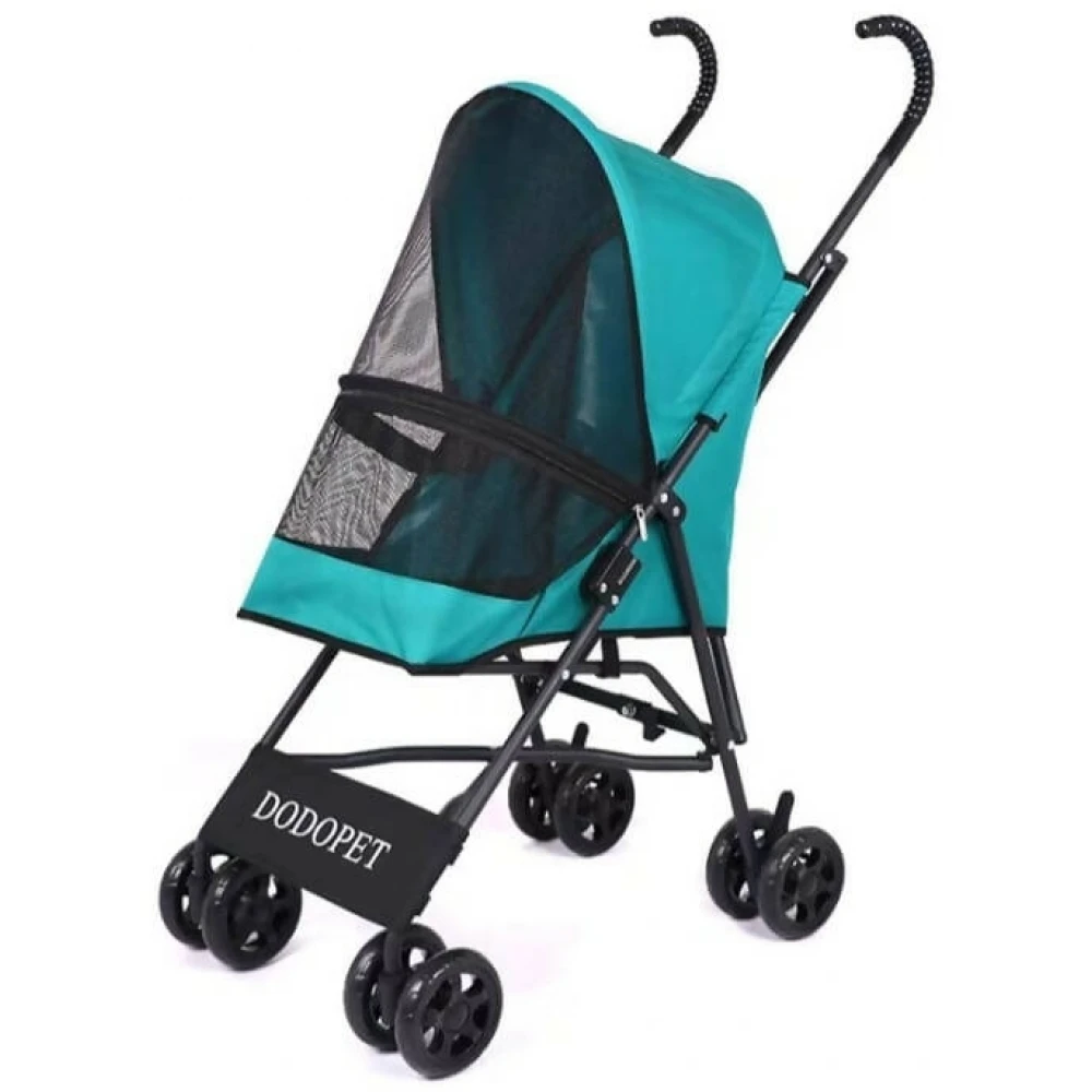 OEM Καρότσι μεταφοράς Σκύλου ή Γάτας με 4 ρόδες 40x29x53cm Πράσινο 2 OEM Καρότσι μεταφοράς Σκύλου ή Γάτας με 4 ρόδες 40x29x53cm Πράσινο - Image 2