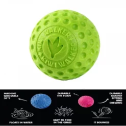 Παιχνίδι Σκύλου Kiwi Walker Lets Play Ball 9cm Green