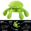 Παιχνίδι Σκύλου Kiwi Walker Lets Play Octopus 20cm Green