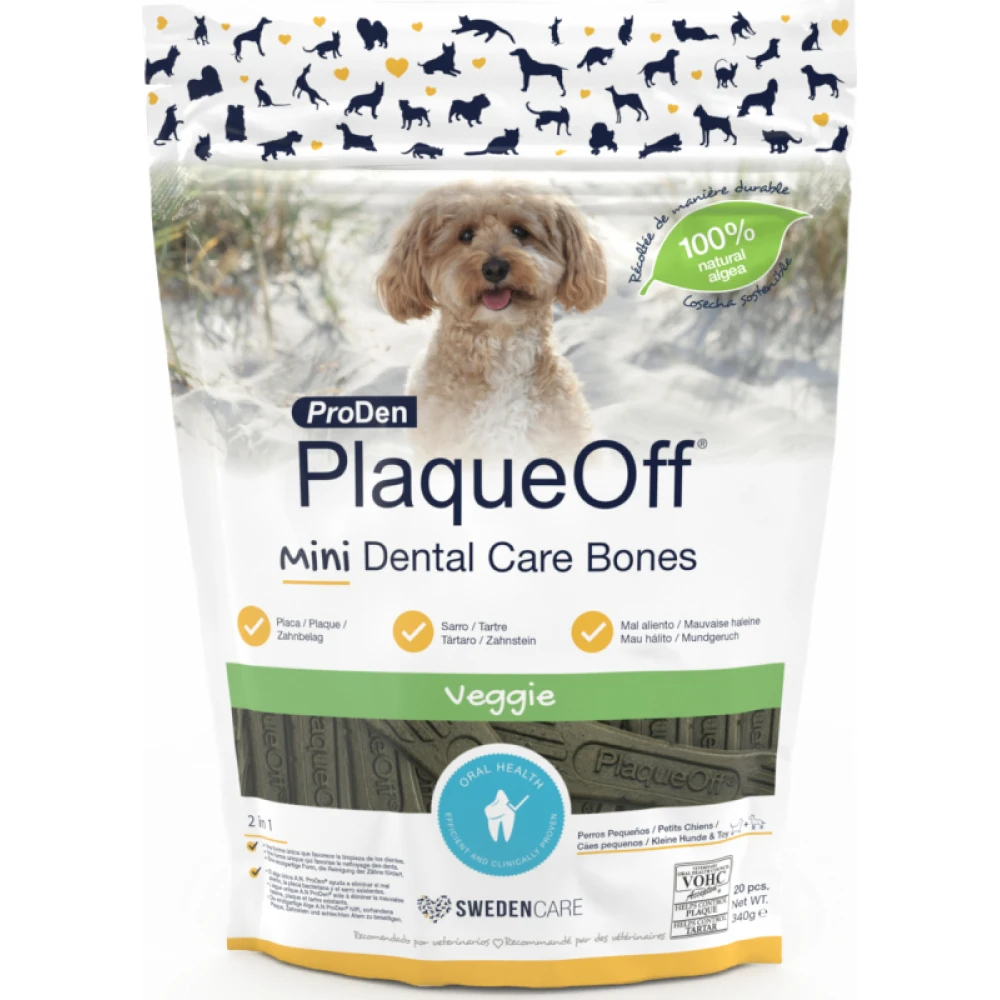 Κόκκαλα Proden Plaqueoff Κατά Της Κακοσμίας Και Της Πέτρας 340gr Για Μικρόσωμους Σκύλους 2 Κόκκαλα Proden Plaqueoff Κατά Της Κακοσμίας Και Της Πέτρας 340gr Για Μικρόσωμους Σκύλους - Image 2
