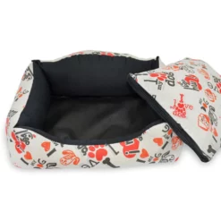 Κρεβάτι Σκύλου και Γάτας Madpet Deluxe Εκρού I Love My Dog 55x43x17cm -Προμήθειες Για Κατοικίδια Κατάστημα πωλήσεων krevati skuloy kai gatas madpet deluxe ekrou i love my dog 55x43x17cm petshop88 2 1000x1000w