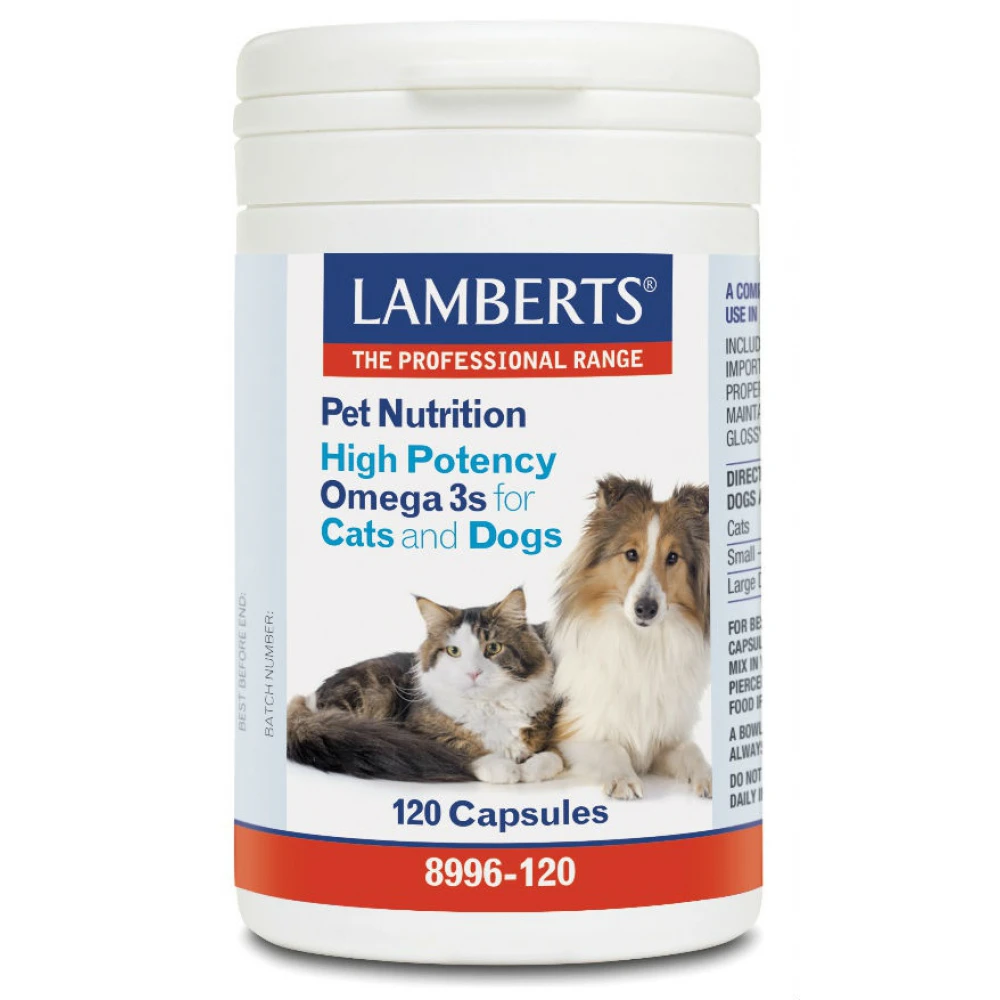 Lamberts Dog Omega 3 (Σκύλους Και Γάτες) 120tabs 2 Lamberts Dog Omega 3 (Σκύλους Και Γάτες) 120tabs - Image 2