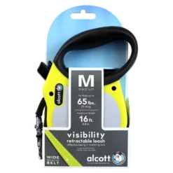Λουρί Επαναφοράς Alcott Reflective L 5m Κίτρινο -Προμήθειες Για Κατοικίδια Κατάστημα πωλήσεων loyri epanaforas alcott reflective m 5m kitrino petshop88 1000x1000h