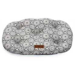 Μαξιλάρι Οβάλ Πουφ Σκύλου και Γάτας V.I.Pets Chill Αχινός Καφέ 81x53cm