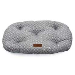 Μαξιλάρι Οβάλ Πουφ Σκύλου και Γάτας V.I.Pets Chill Perla Γκρι 81x53cm