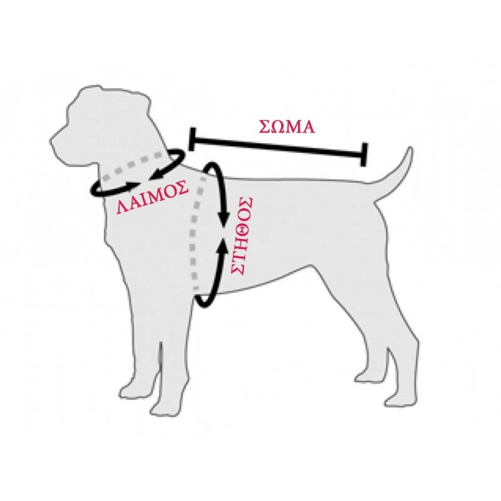 OEM Αντιανεμικό Fleece Μπουφάν Σκύλου Κόκκινο XSmall 27cm 4 OEM Αντιανεμικό Fleece Μπουφάν Σκύλου Κόκκινο XSmall 27cm - Image 4