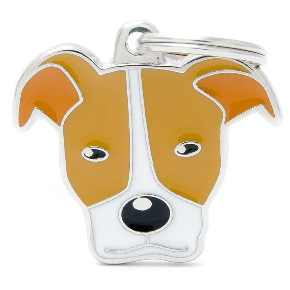 Ταυτότητα Σκύλου My Family Brown&white American Pit Bull Terrier 2 Ταυτότητα Σκύλου My Family Brown&white American Pit Bull Terrier - Image 2