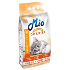 OEM Άμμος Γάτας "Mio" με Άρωμα Πορτοκάλι 10lt (Χοντρή)