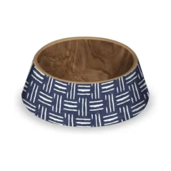 Μπολ Φαγητού για Κατοικίδια Indigo Oasis Pet Bowl Μπλε Medium 710ml 19.8x19.8x6.4cm