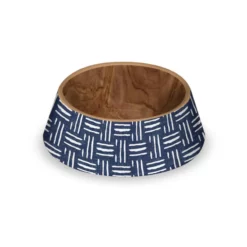 Μπολ Φαγητού για Κατοικίδια Indigo Oasis Pet Bowl Μπλε Small 355ml 16x16x4.8cm