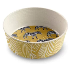 Μπολ Σκύλου και Γάτας Μελαμίνης Τarhong Safari Zebra Medium 946ml