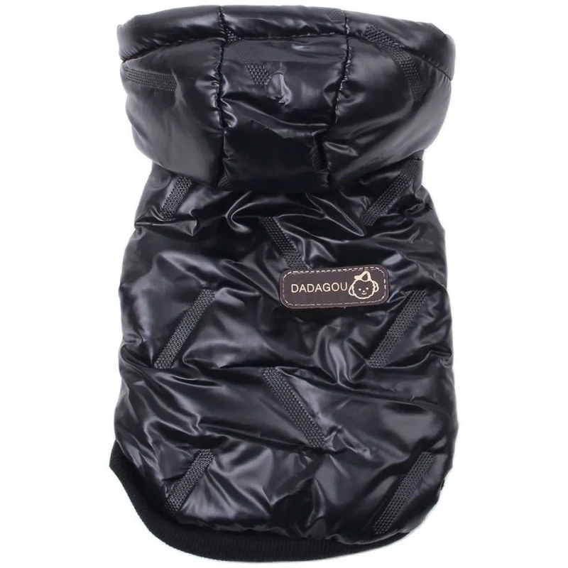 Μπουφανάκι Σκύλου Denik Z76 Glam Medium 25cm Μαύρο 1 Μπουφανάκι Σκύλου Denik Z76 Glam Medium 25cm Μαύρο