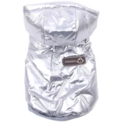 Μπουφανάκι Σκύλου Denik Z77 Glam 2XLarge 40cm Ασημί