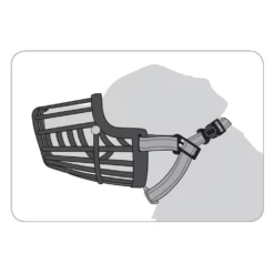 Φίμωτρο Σκύλου Flamingo Muzzle Silas Black XXL 43x51-70cm -Προμήθειες Για Κατοικίδια Κατάστημα πωλήσεων muzzle silas l black 31 cm 38 52 cm for dogs 1 1000x1000 4