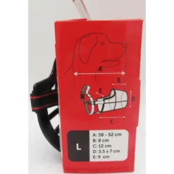 Φίμωτρο Σκύλου Flamingo Muzzle Silas Black L 31x38-52cm -Προμήθειες Για Κατοικίδια Κατάστημα πωλήσεων muzzle silas l black 31 cm 38 52 cm for dogs 12 1000x1000h