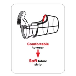 Φίμωτρο Σκύλου Flamingo Muzzle Silas Black L 31x38-52cm -Προμήθειες Για Κατοικίδια Κατάστημα πωλήσεων muzzle silas l black 31 cm 38 52 cm for dogs 3 1000x1000h 1