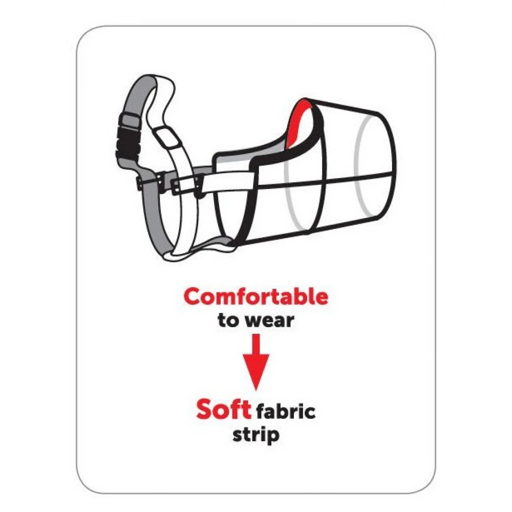 Φίμωτρο Σκύλου Flamingo Muzzle Silas Black XL 40x44-59cm 6 Φίμωτρο Σκύλου Flamingo Muzzle Silas Black XL 40x44-59cm - Image 6