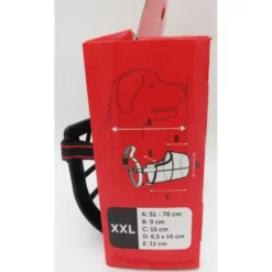 Φίμωτρο Σκύλου Flamingo Muzzle Silas Black XXL 43x51-70cm -Προμήθειες Για Κατοικίδια Κατάστημα πωλήσεων muzzle silas xxl black 43 cm 51 70 cm for dogs 1000x1000h