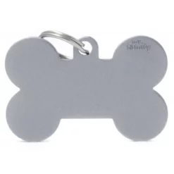 Ταυτότητα Σκύλου My Family Basic Grey Bone Tag Xlarge 4,8x3,15cm