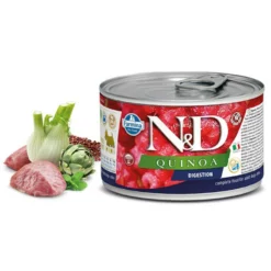 N&D QUINOA WET DIGESTION LAMB 140GR 6ΤΜΧ