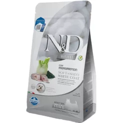 N&D Dog White Sea Bass & Spirulina Mini με Λαβράκι 2kg