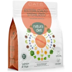 Natura Diet Cat Sterilized Salmon 1,5Kg