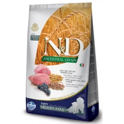 N&D Low Grain Lamb & Blueberry Puppy Medium & Maxi 2,5kg