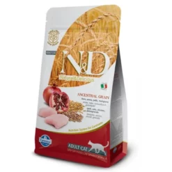 N&D Low Grain Chicken & Pomegranate Adult Cat 1,5kg