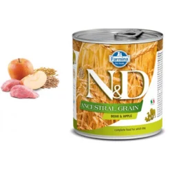 N&D LG Wet Boar & Apple 285gr 6τμχ
