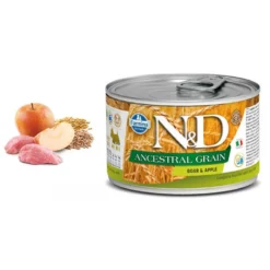 N&D LG Wet Boar & Apple 140gr 6τμχ