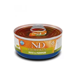 N&D Cat Duck & Pumpkin Wet Food 70gr 12τμχ