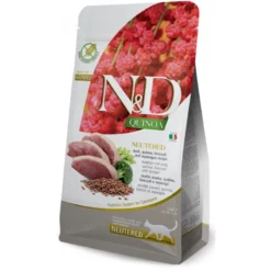 N&D Cat Quinoa Neutered Duck 300gr