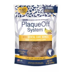 Κόκκαλα Proden Plaqueoff Κατά Της Κακοσμίας Και Της Πέτρας 340gr Για Μικρόσωμους Σκύλους Με Μπανάνα Και Φυστικοβούτυρο