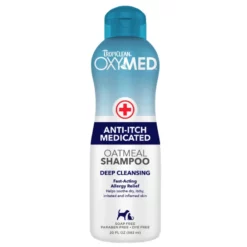 Tropiclean Oxymed Medicated Oatmeal Shampoo Anti-itch - Σταματάει Άμεσα τον Κνησμό 592ml