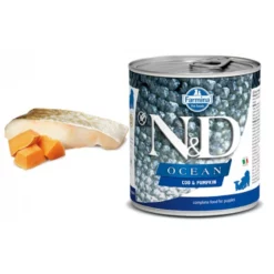 N&D Ocean Wet Codfish & Pumpkin Puppy 285gr 6τμχ