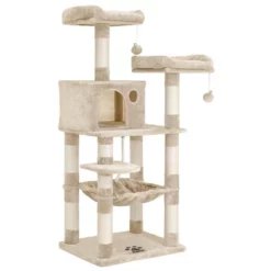 OEM Γατόδεντρο - Ονυχοδρόμιο Cat Cave 143cm Μπεζ