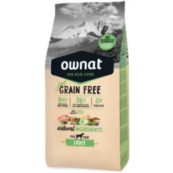 Ownat Grain Free Just Dog Light 3kg