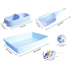 Pawise Τουαλέτα Γάτας - Starter Kit Kitten Blue 36,5x27x6,5cm 7 Pawise Τουαλέτα Γάτας - Starter Kit Kitten Blue 36,5x27x6,5cm -Προμήθειες Για Κατοικίδια Κατάστημα πωλήσεων pawise kitten starter kit 1 1000x1000w