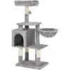 OEM Γατόδεντρο - Ονυχοδρόμιο Feandrea Multilevel Tree 110cm Light Gray