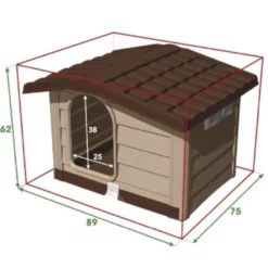 Σπιτάκι σκύλου Bungalow Bama Pet Medium 89x75x62cm -Προμήθειες Για Κατοικίδια Κατάστημα πωλήσεων petshop88 image 2016 10 08 10.12.01 1000x1000w