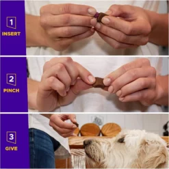 Vetriscience Pinchers Βοηθητική Λιχουδιά Χορήγησης Χαπιών με Γεύση Κοτόπουλο 45τμχ -Προμήθειες Για Κατοικίδια Κατάστημα πωλήσεων pinchers2 1000x1000w