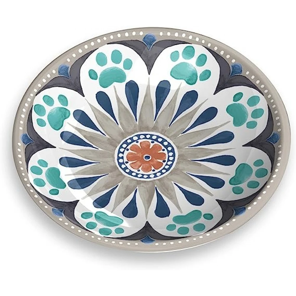 Πλαστικό Μπολ Φαγητού Σκύλου, Γάτας Τarhong Carmel Medallion Grey Γκρι 117ml 2 Πλαστικό Μπολ Φαγητού Σκύλου, Γάτας Τarhong Carmel Medallion Grey Γκρι 117ml - Image 2