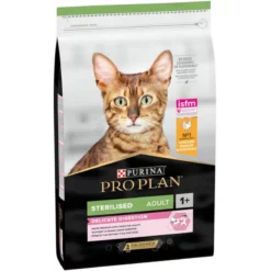 Pro Plan Cat Sterilised Κοτόπουλο 1,5kg + Δώρο Κάδος Αποθήκευσης Τροφής